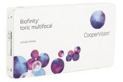 Biofinity Toric Multifocal CooperVision (3 lentilles)